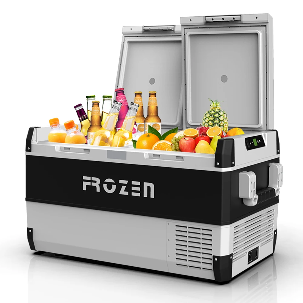 

FROZEN 95L portable car refrigerator and camping cooler