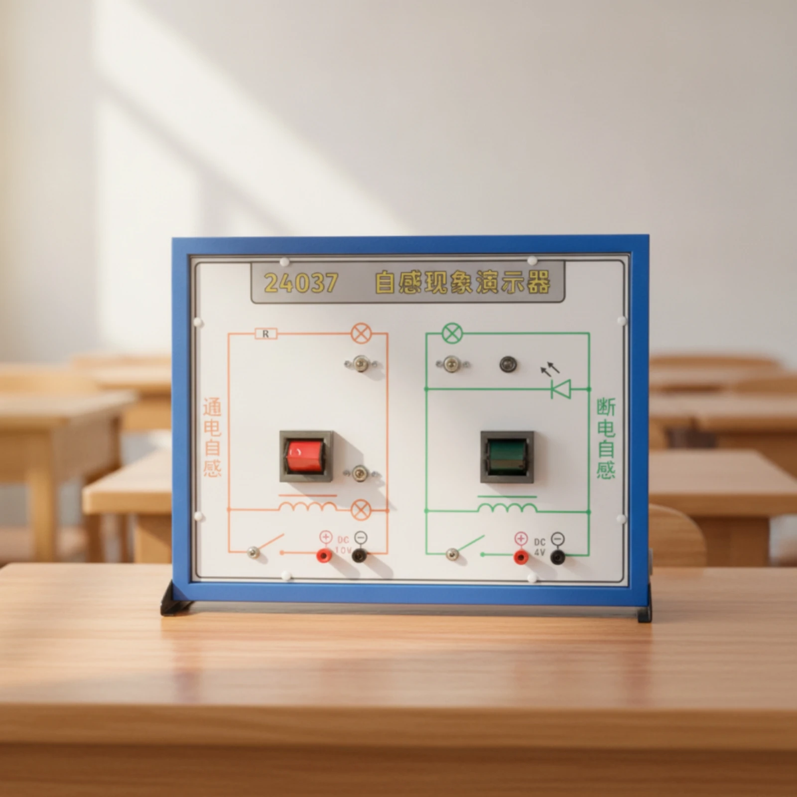 Self-Induction Demonstration Board Educational Self-Induction Experiment Board for Physics Teachers