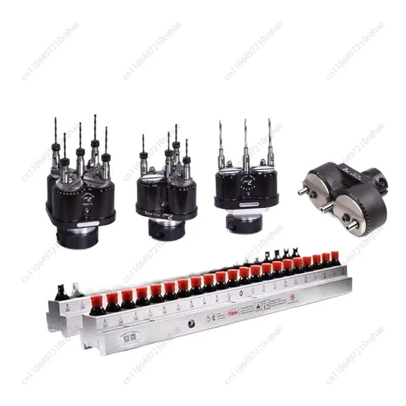 

Complete 3-Row Drill Kit | Includes Heads, Connectors & Rails for Custom Setups​