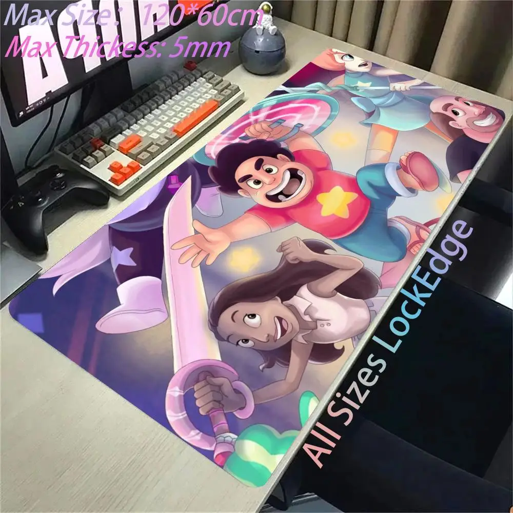 

Gaming Laptop Steven Universe Mouse Pad Gamer Keyboard Non-slip Mat Mousepad Office Pc Accessories Deskmat Xxl Mause Mats