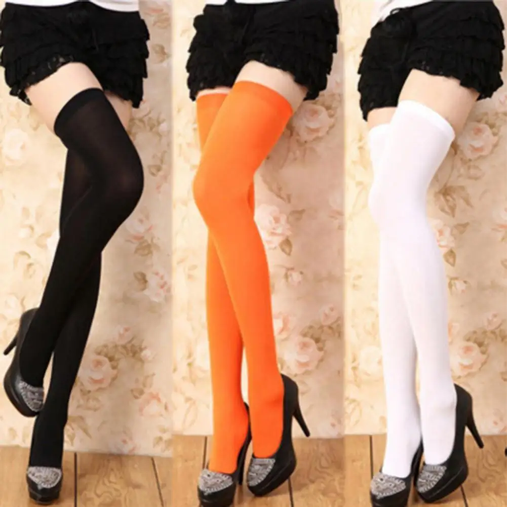 

Stockings Women Girls Students Elastic Sexy Stockings Lolita Ladies Warm Knee Socks Lingerie Long Women's Socks Sexy Tights