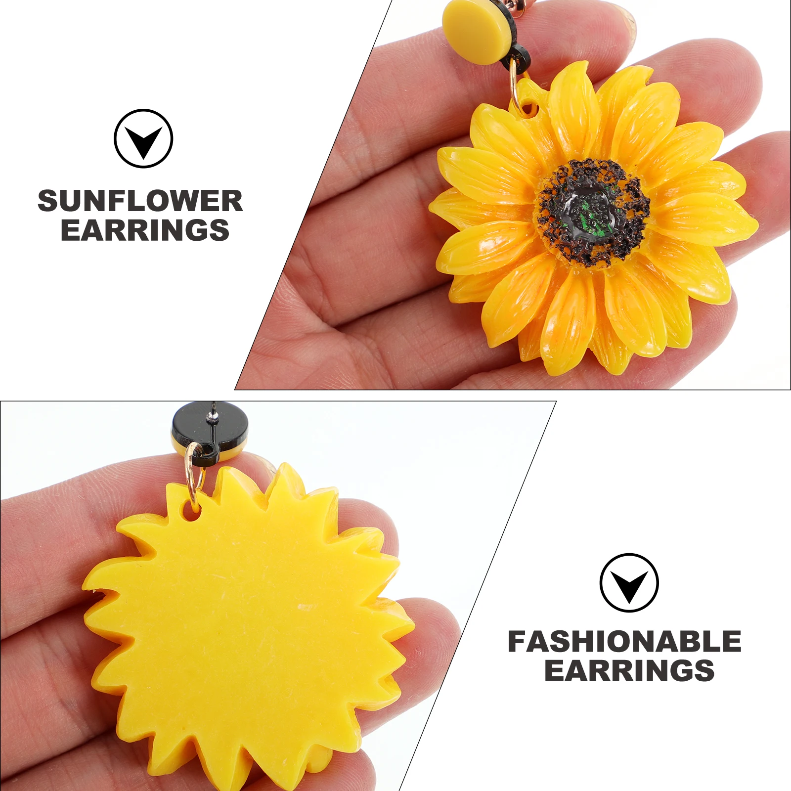 

Sunflower Earrings Strawberry Costume Jewelry for Women Earings Fashion The Flowers Miss