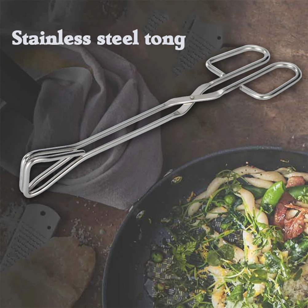 

Stainless Steel Bbq Clips Large Size Heat Resistant Anti Skid Multifunctional Outdoor Camping Baking Clips For Weddings