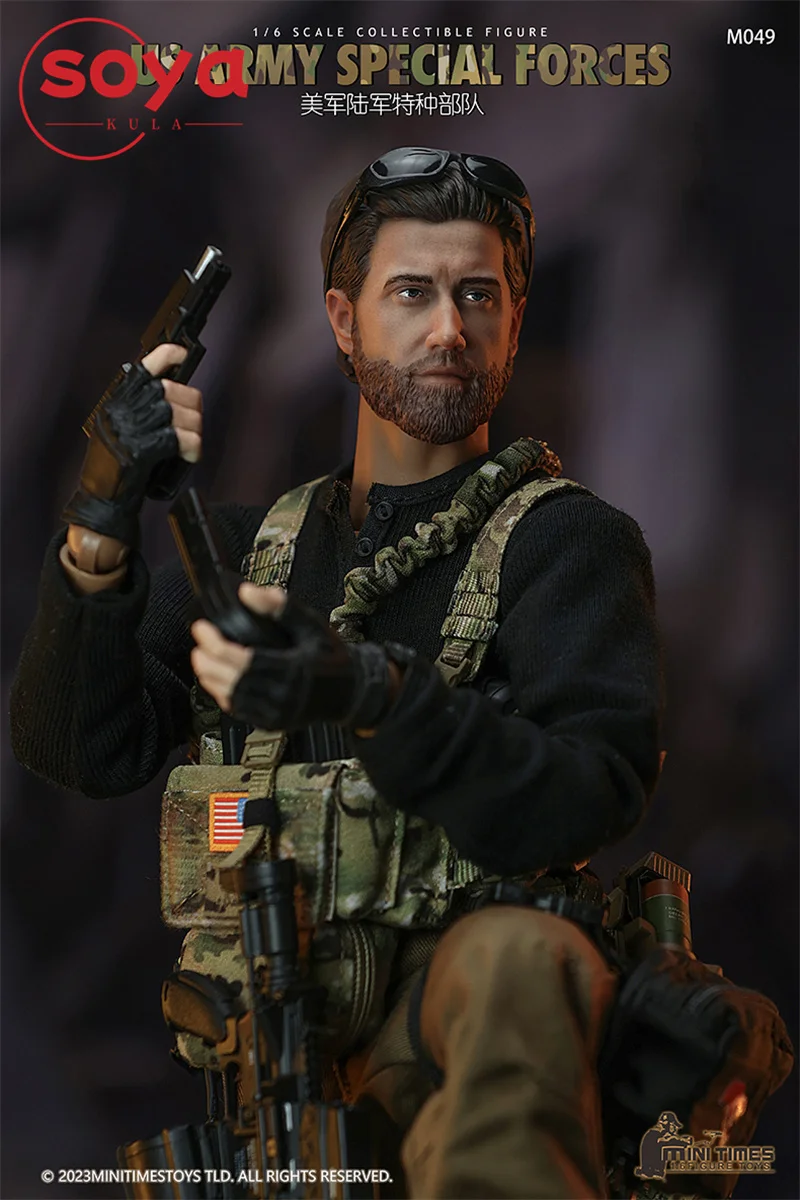 ألعاب صغيرة M049 1/6 مقياس القوات الخاصة للجيش الأمريكي شخصية الحركة 12 بوصة تمثال ذكر مجموعة كاملة لعبة مجسمة قابلة للجمع #6