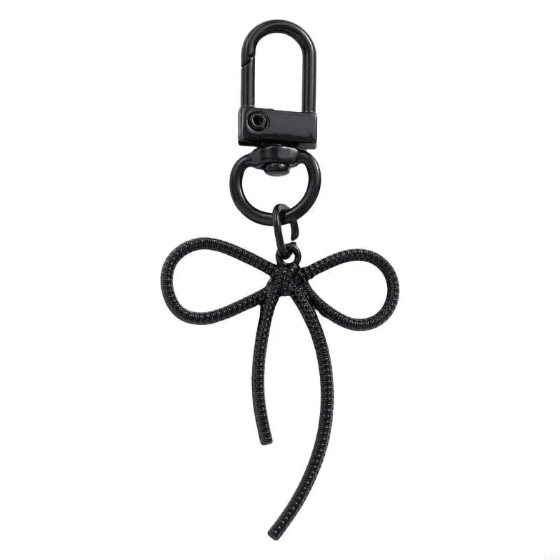 

Lovely Bows Keychain Bowknot Bag Charm Metal Keyring Handbag Pendant 547A