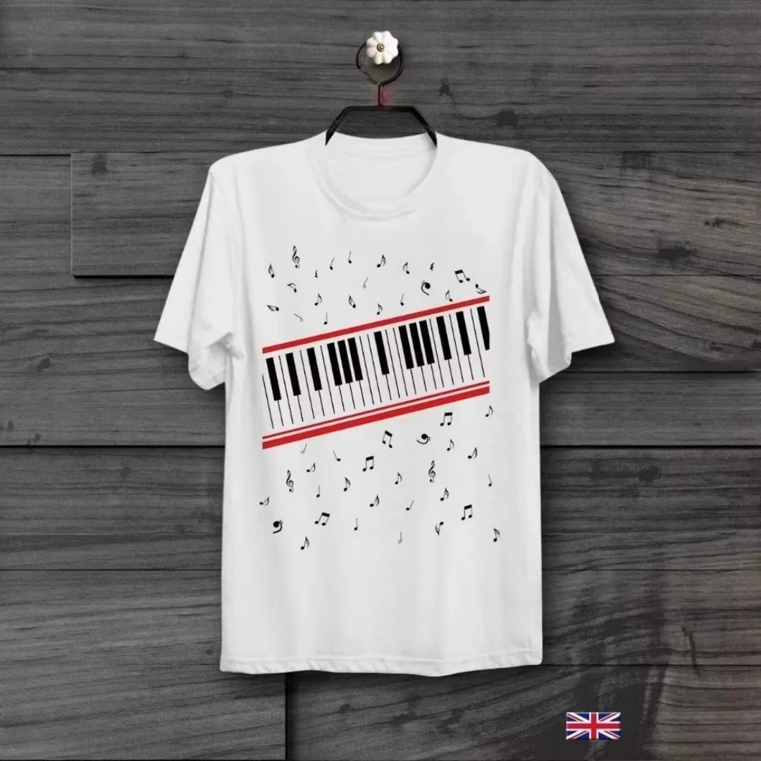 Men T Shirt Women Tee Boys Girls Top Adults Children Parent Child Cotton kid Tshirts Michael Jackson Beat It Piano MTV Videos