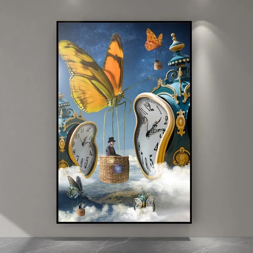 Surrealism Famous Artwork By Salvador Dali Poster Paper Print Home Bedroom Entrance Bar Restaurant Cafe Art Painting Decoration