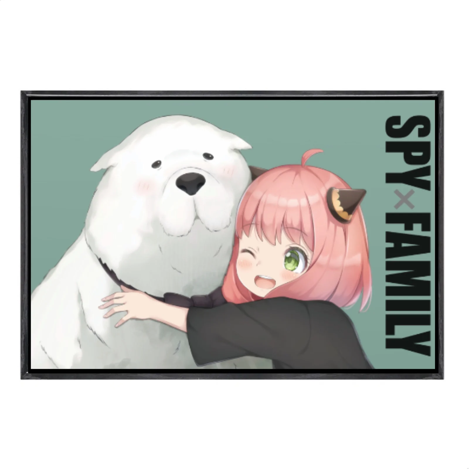 

Japanese Manga Multi-Size Canvas Poster Double Framed Wall Art,Spyxfamily Home Decor for Living Room Bedroom