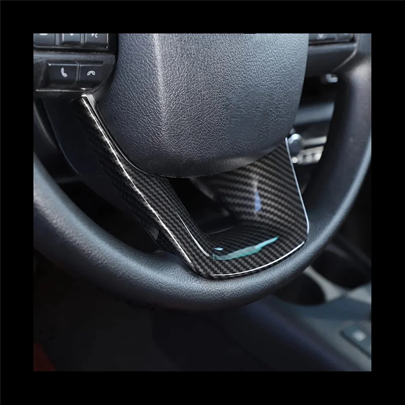 

Car Interior Steering Wheel Trim Cover Stickers For TOYOTA FORTUNER 2016-2022 Car Accessories Interiors