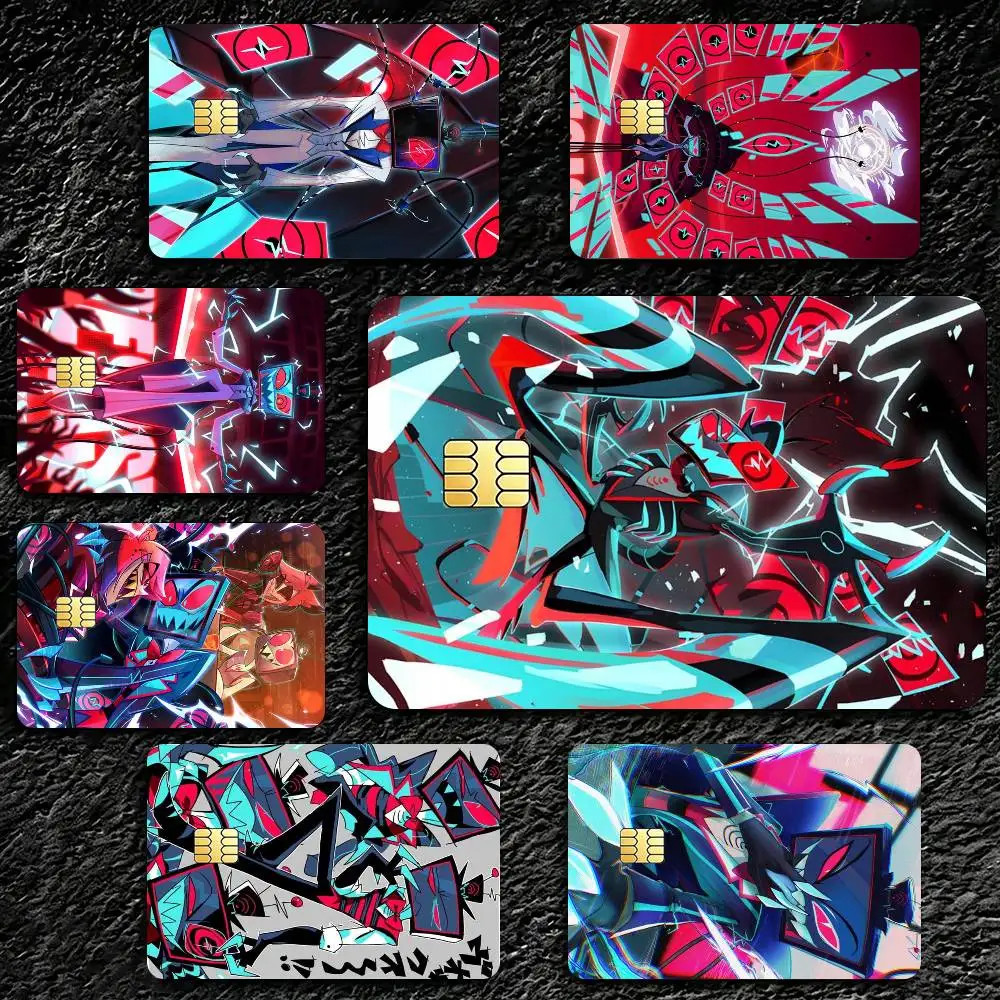 Hazbin Hotel Vox Credit Card HD Stickers Premium matte film effectively prevents fingerprints and daily abrasion.