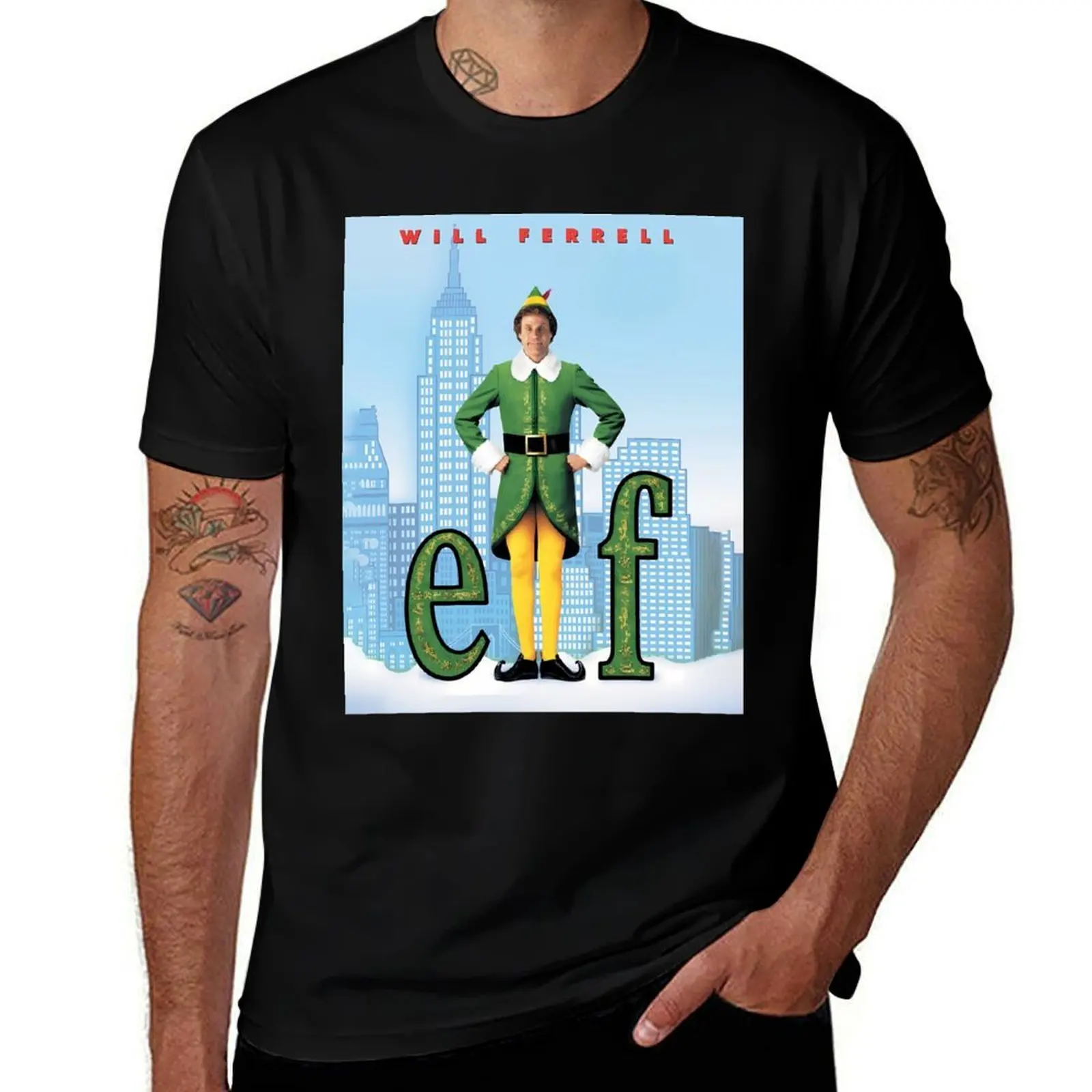 Buddy The Elf T-Shirt High Elasticity Sports T-Shirt
