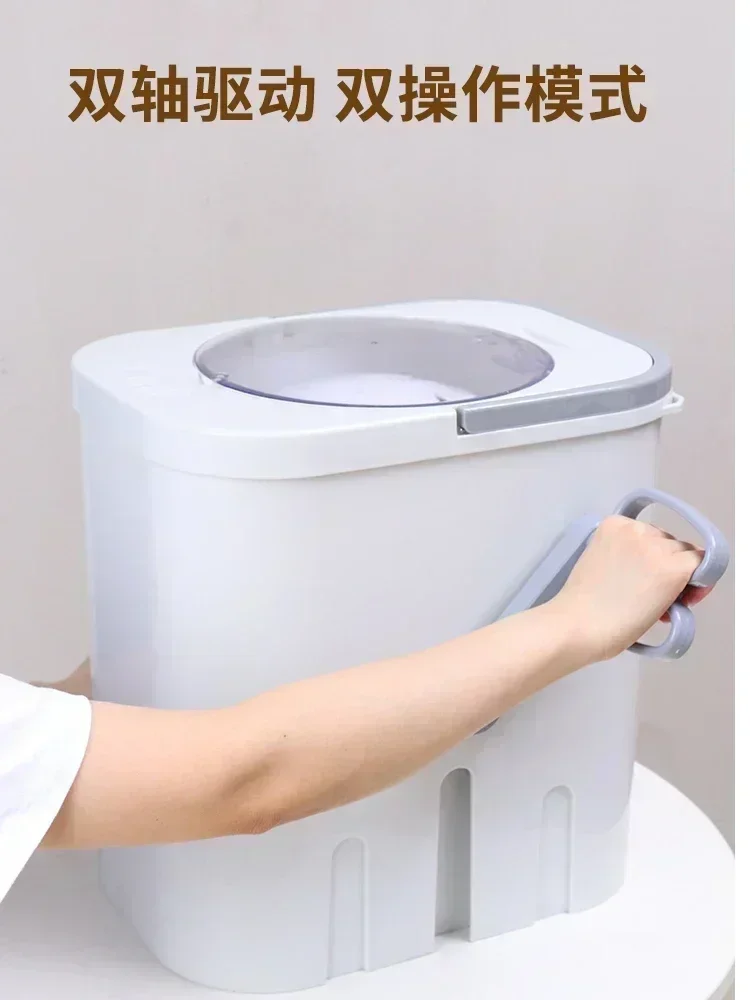 Revolutionary Spin-Savvy: New Manual Hand-Cranked Washing Machine - Ideal for Student Dorms, Wash Socks Mini Style