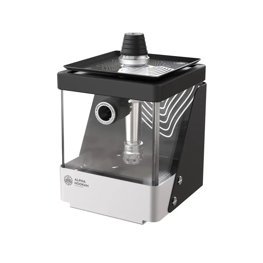 

NEW FANCY IMPORTED ORIGINAL ALPHA SMART BOX HOOKAH' AVAILABLE DENSE & THICK SMOKE with LEDlght