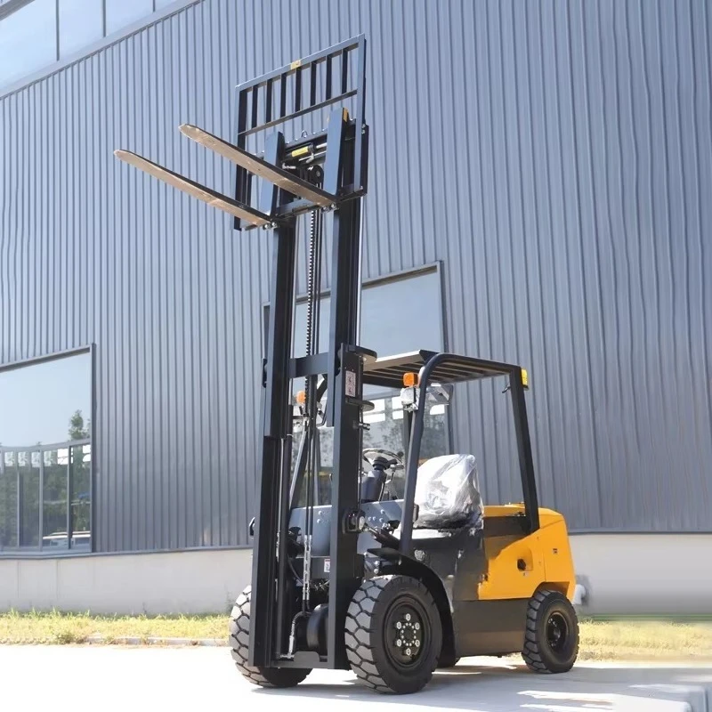Forklift Truck  3.5 Ton 4 Ton Powerful EPA Euro 5 Four Wheel Drive Warehouse Use Forklift  T001