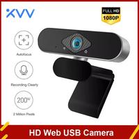 Original Xiaovv 1080P Webcam With Microphone 150° Wide Angle USB HD Digital Web Camera Laptop Computer Webcast For Zoom YouTube