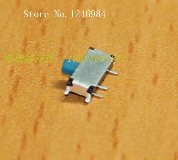 [SA]Small electronic switch toggle switch slide switch SMD SMD table DC power switch MK12C02---200pcs/lot