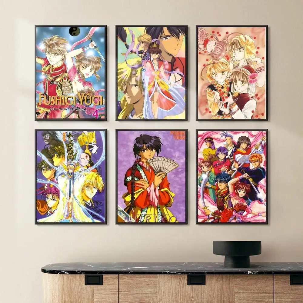 ملصق فوشجي يوجي أنيمي فني ذاتي اللصق مقاوم للماء ملصق ورقي مقهى بار ديكور جدران الغرفة