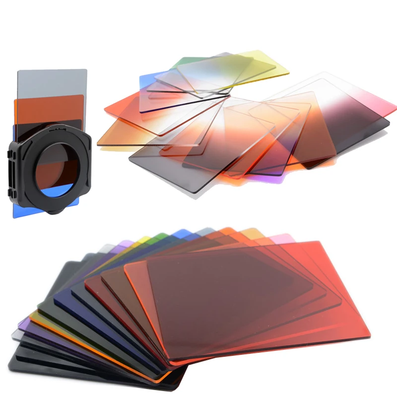 Square Filters full color filter Graduated for Nikon d5600 Cokin P Camera Dslr