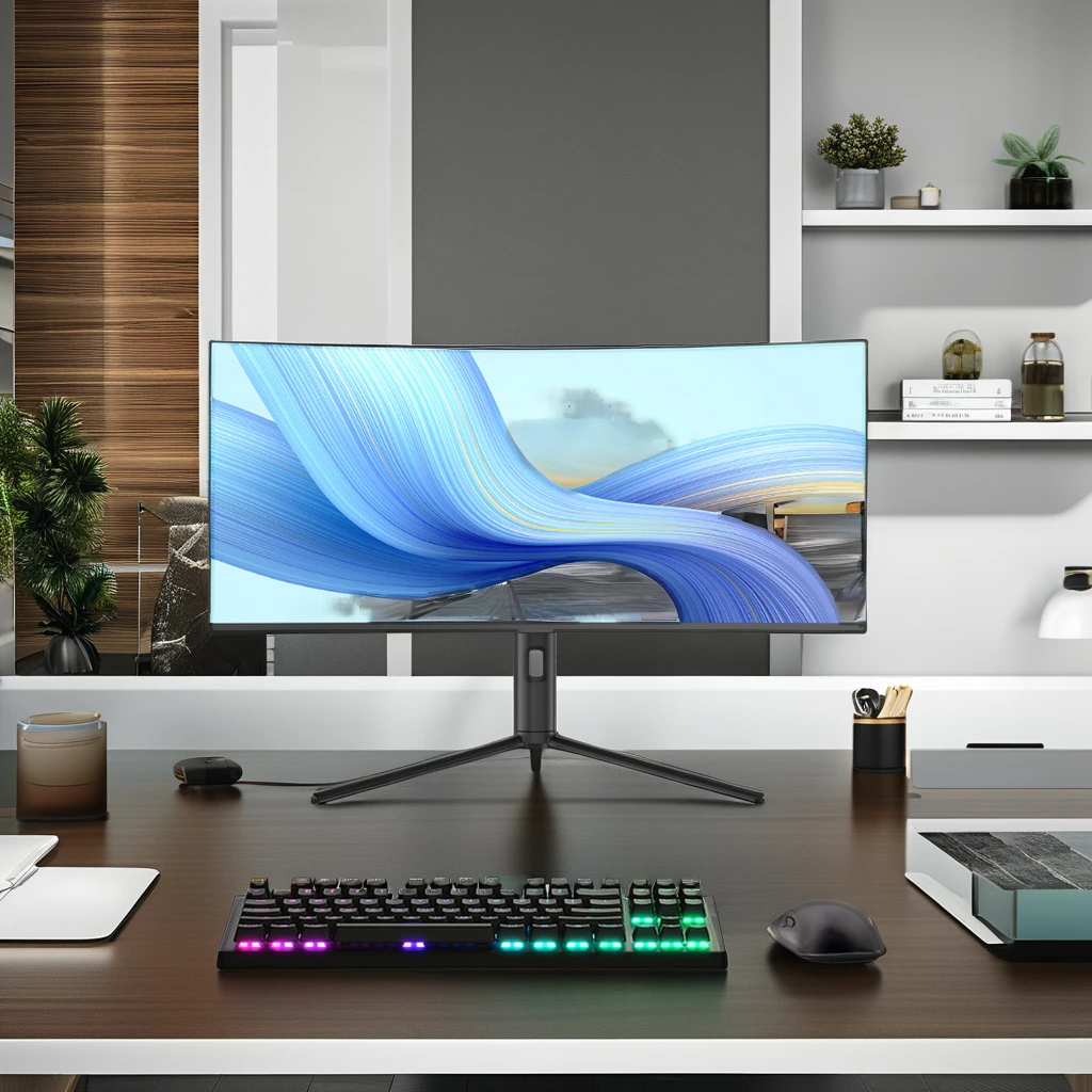 34-дюймовый игровой киберспортив «все в одном» с рыбьим экраном, офисный компьютер, моноблок, русская, французская, английская, настраиваемая система 34-дюймовый игровой киберспортив «все в одном» с рыбьим экраном, офисный компьютер, моноблок, русская, французская, английская, настраиваемая система