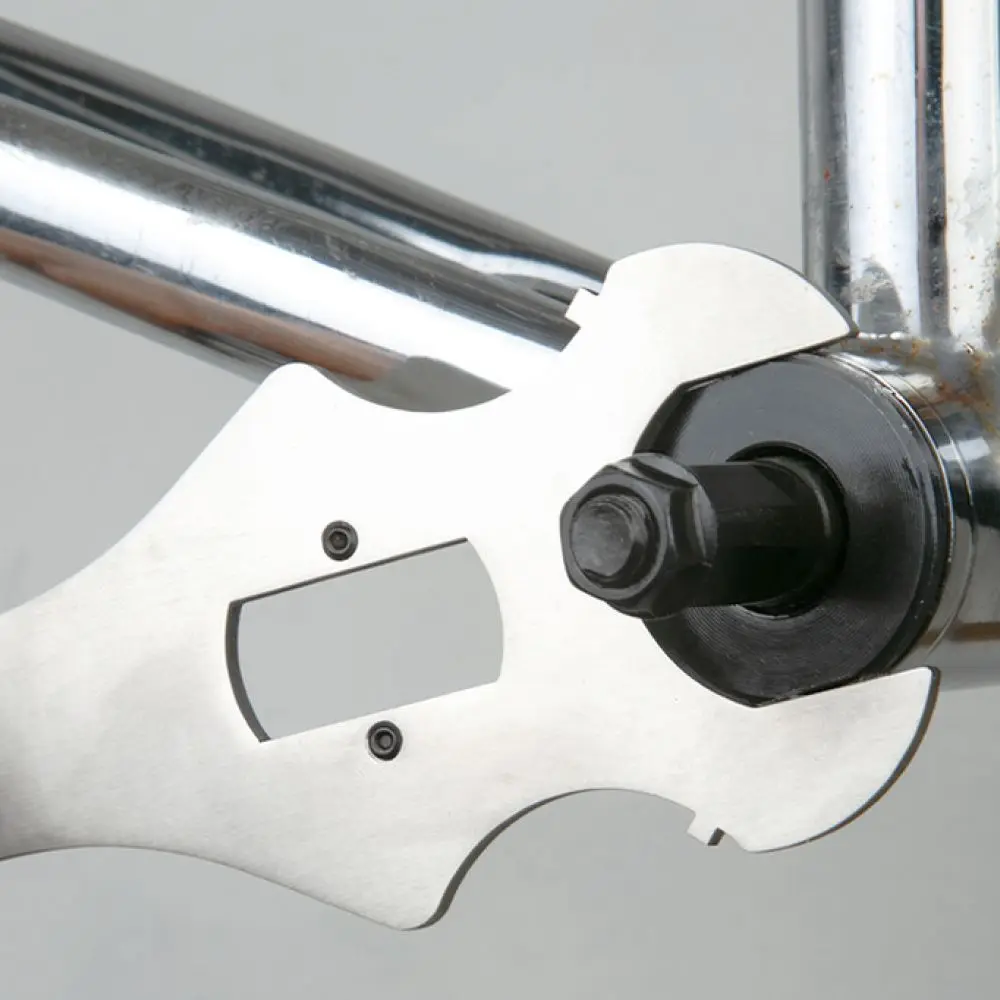 Vintage Cycling Bottom Bracket Wrench Tool Steel Lockring Removal Bike Repair Spanner Workshop Maintenance Equipment