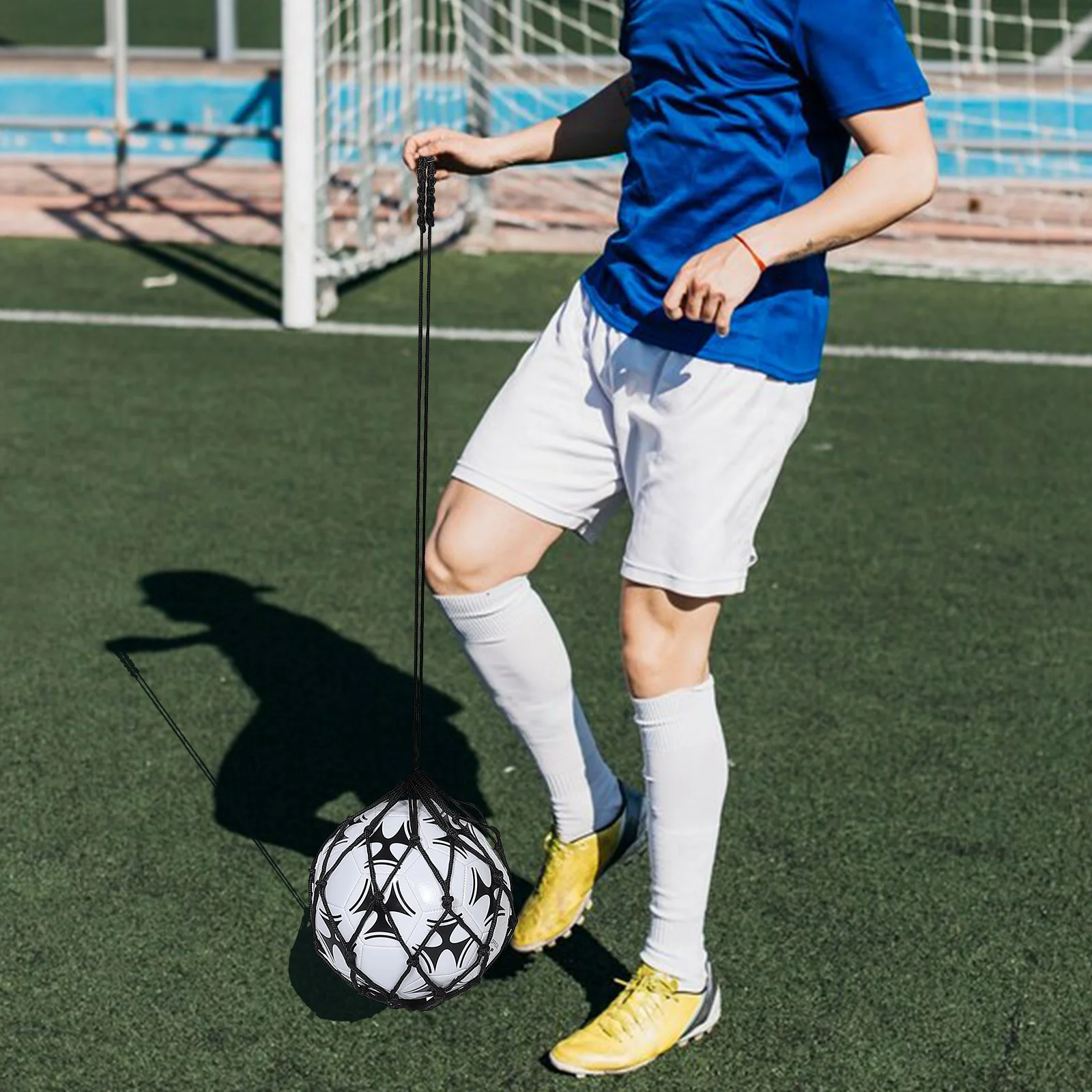 

Adjustable Soccer Football Juggling Net Kick Practice Portable Durable Kids Adults Training Equipment Tools Gear Kicking Net