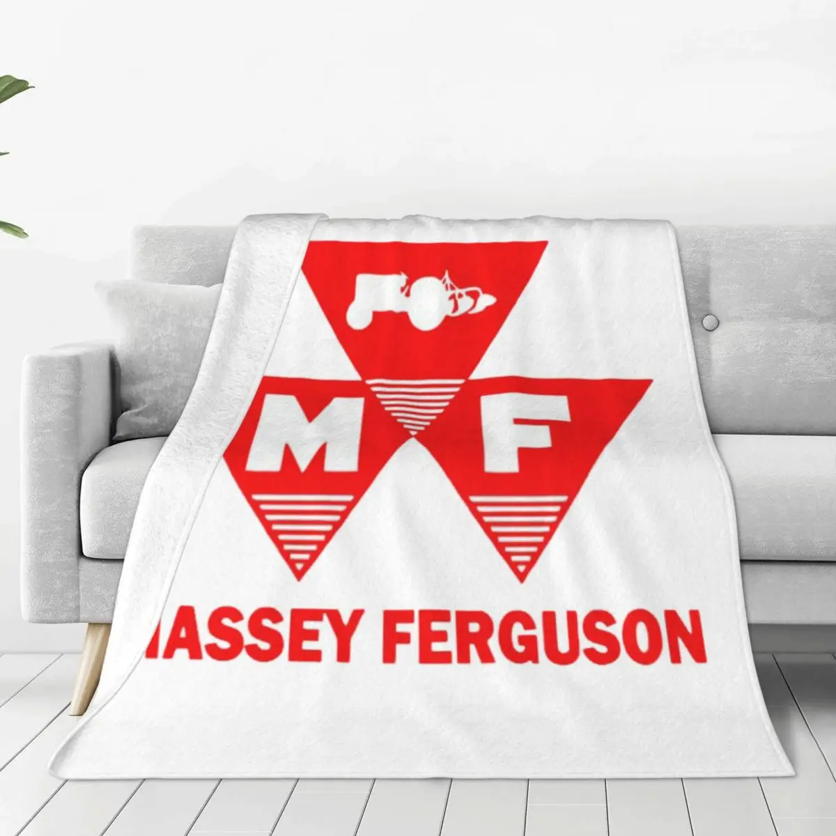 Massey Ferguson Soft Plush Blanket Flannel Blanket Living Room Bedroom Sofa Cover Children'S Blanket