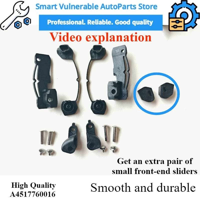 A4517760016 For Fortwo Cabrio Car Sunroof Bracket Slider for Mercedes-Benz Smart 451 4517760016 A4517820028