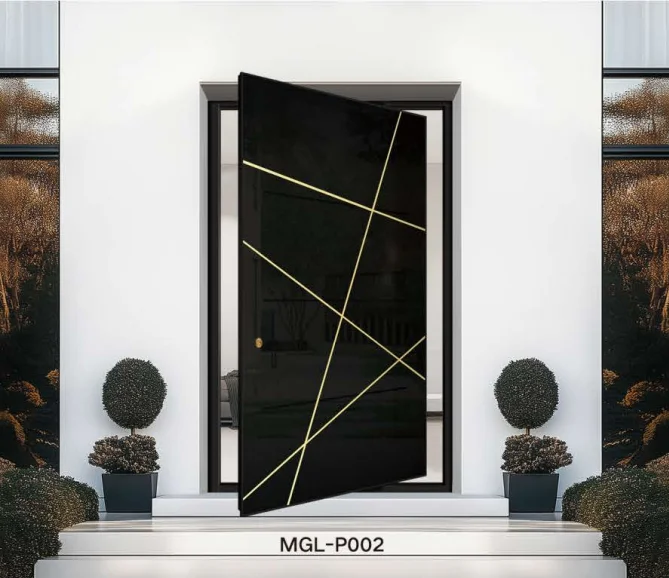 

Original Factaory Customized Exterior Entrance Pivot Door For Houses Modern Security Front Entry Doors Entrance Door