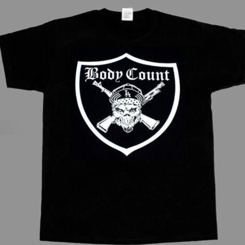 BODY COUNT SYNDICATE COP KILLER ICE-T NEW SHORTLONG SLEEVE T-SHIRT 3 4 5XL