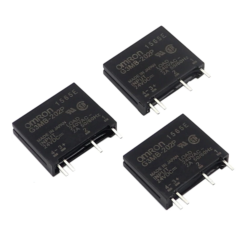 【10-2PCS】Solid State Relay Module G3MB-202P 240V 2A Snubber Circuit Resistor Relay 5V 12V 24V