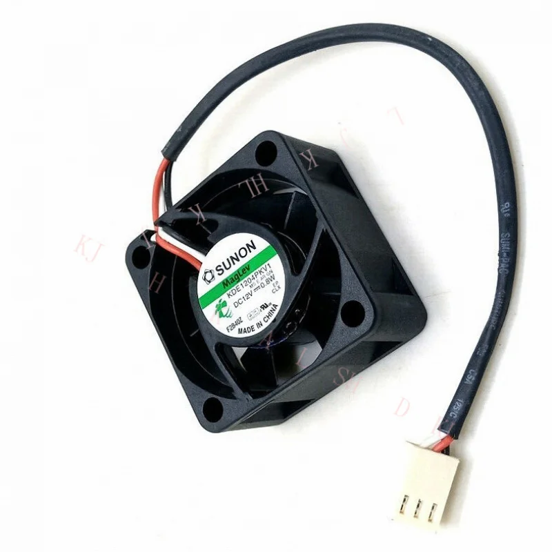 NN   For   KDE1204PKV1 DC12V 0.8W 4CM 4020 3-pin Mute cooling fan