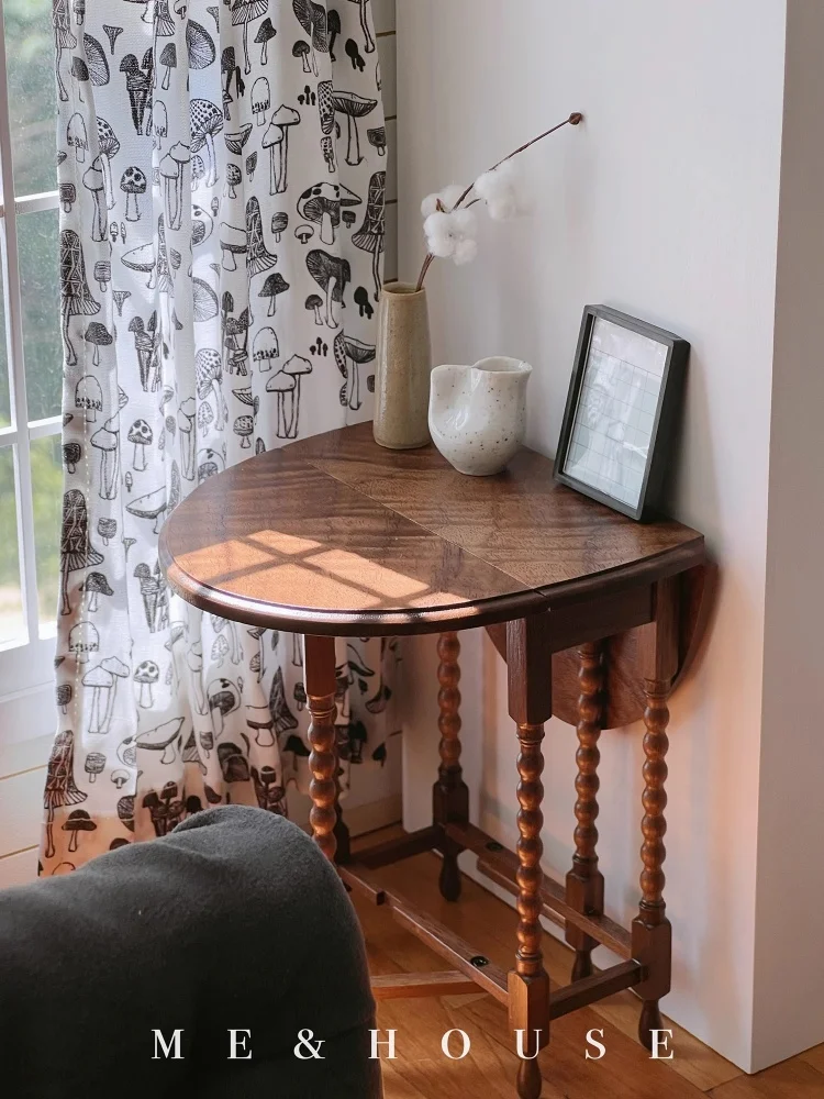 1/6 Vintage Dining Table Chair Bjd Blyth Soldier Lol Miniatures Dollhouse Model Furniture Miniatures Dolls Photo Props Decor Toy