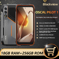 OSCAL PILOT 1 Rugged Phone, 6GB 256GB Blackview Smartphone, 6.67'' HD+Display 50MP Camera Mobile Phone With 15000mAh, NFC ,Black