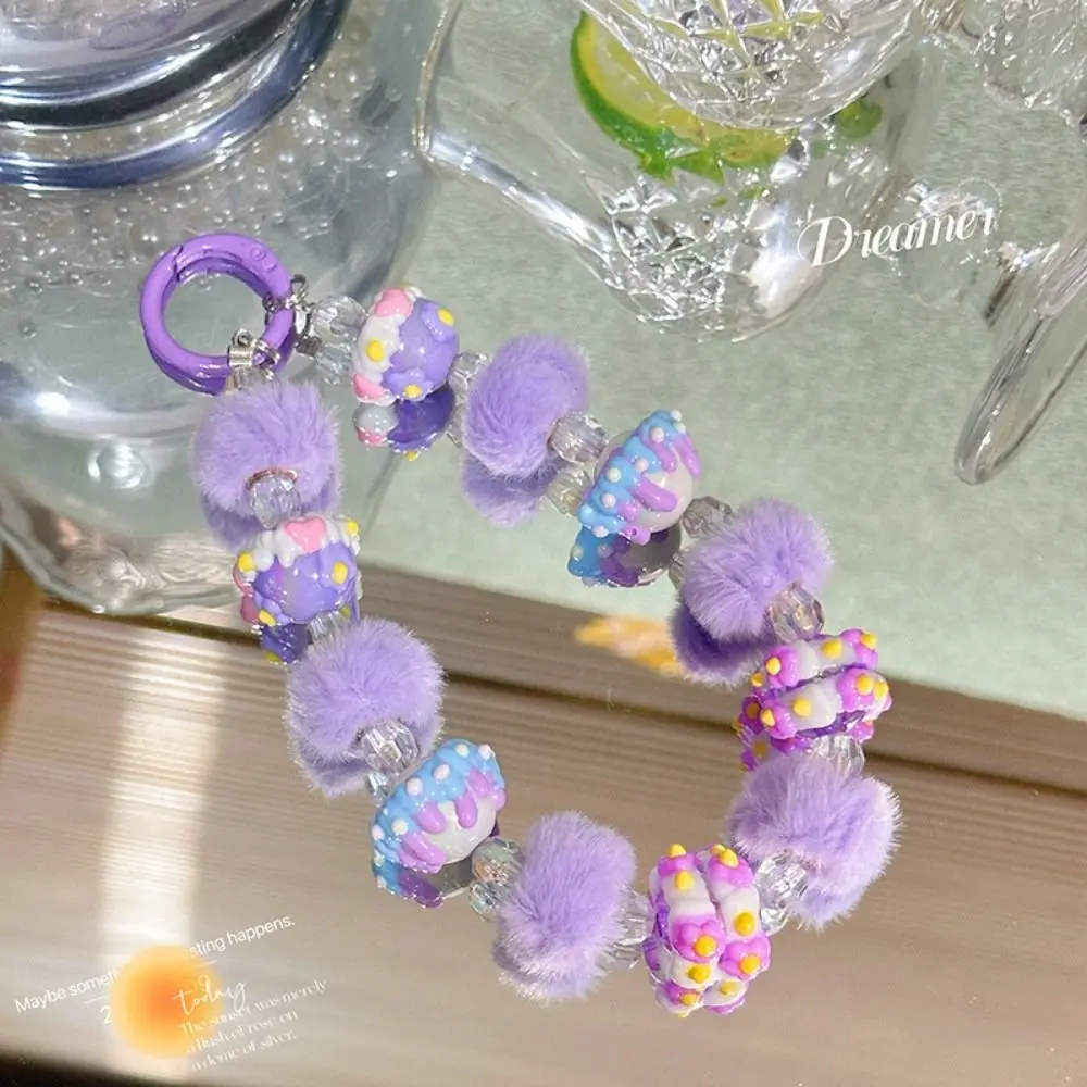 

Модный ремешок для мобильного телефона, цепочка, красочная сумка, кулон, брелок из бисера, ручная роспись, подвеска для телефона, веревка