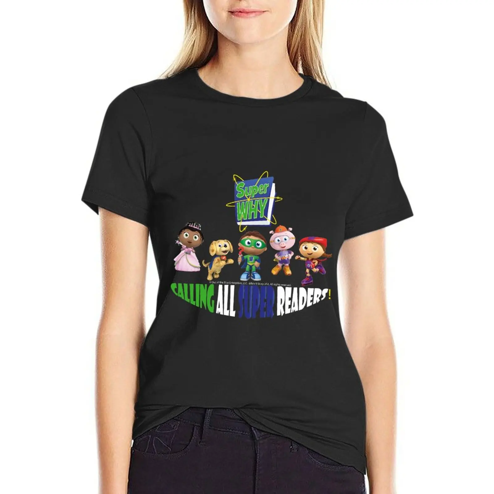 

Calling all super readers T-Shirt Blouse oversized quick drying t shirt Women