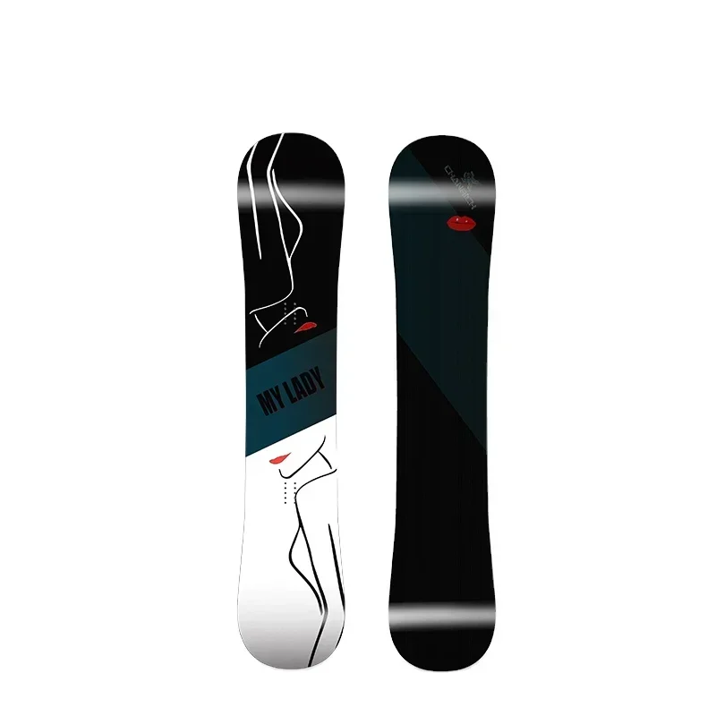 High quality factory direct sale wood core camber winter sport suitable design user defined printing snowboards alpine skis