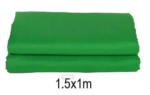 Mixed Green Screen Washable Cotton Blended Polyester Photographic Equipment Cotton Blended Polyester Green Screen