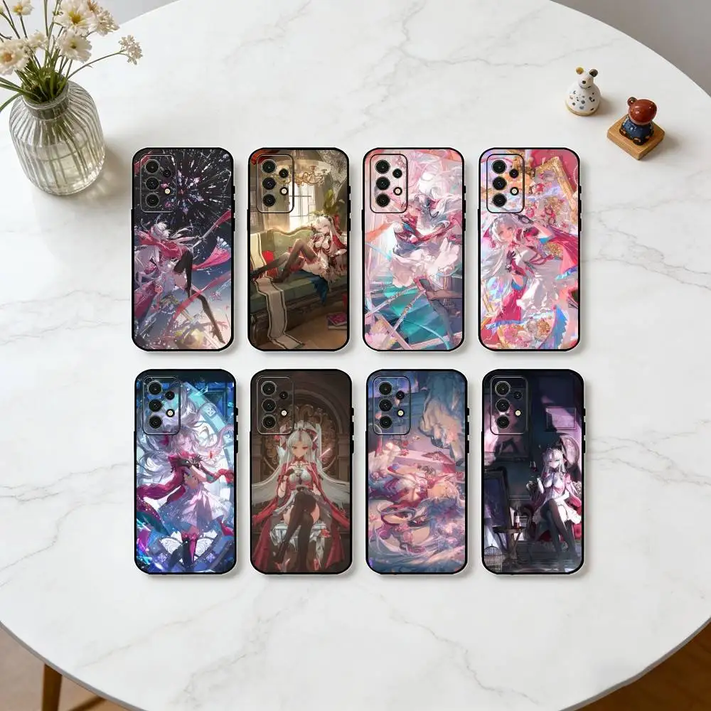 C-Carlotta Anime Game Graphic  Phone Case For Samsung S25,S24,S21,S22,S23,S30,Ultra,S20,Plus,Fe,Soft Silicone Black Cover