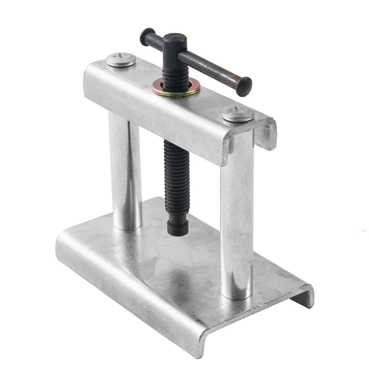 Caja de reloj de escritorio WCS-2X, prensa de 18 troqueles, cubierta de carcasa trasera delantera, prensador de tornillo, herramientas de Kit de reparación de relojeros