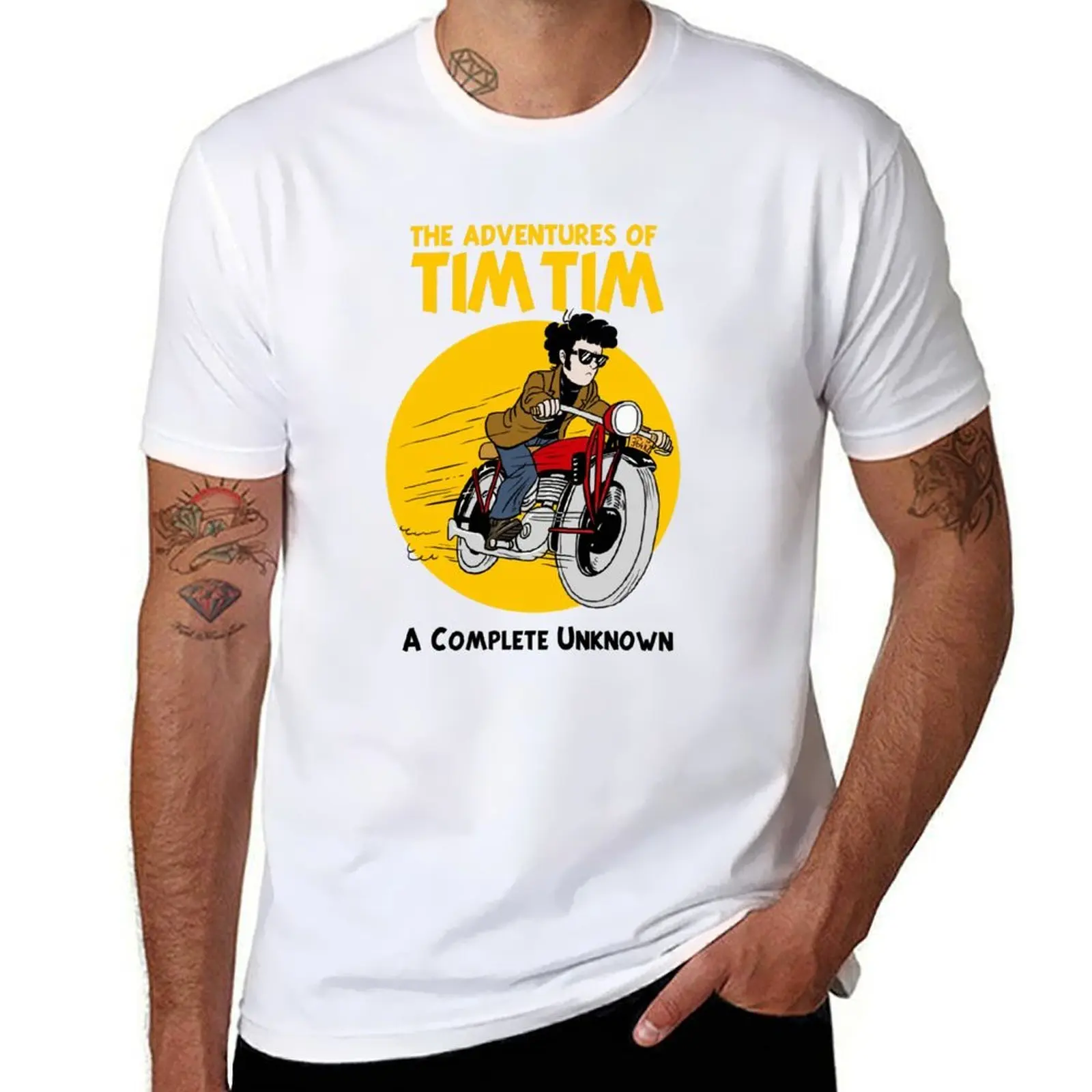 

Adventures Of Tim Tim - A Complete Unknown T-Shirt man t shirt graphic cotton t shirt pack T-Shirt