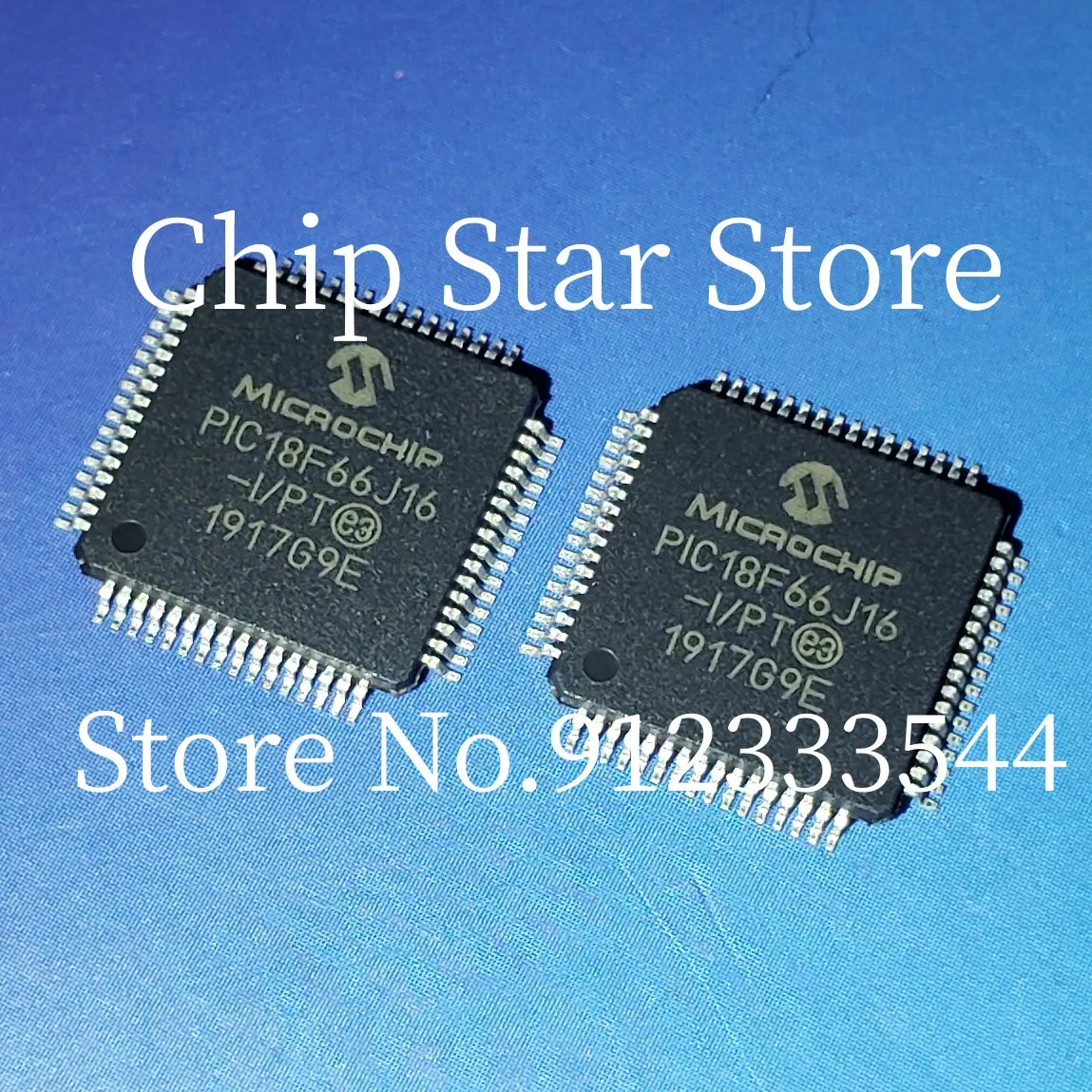 5-50 Buah PIC18F66J16-I/PT PIC18F66J16 Mikrokontroler TQFP64 8Bit MCU 100% Baru dan Asli