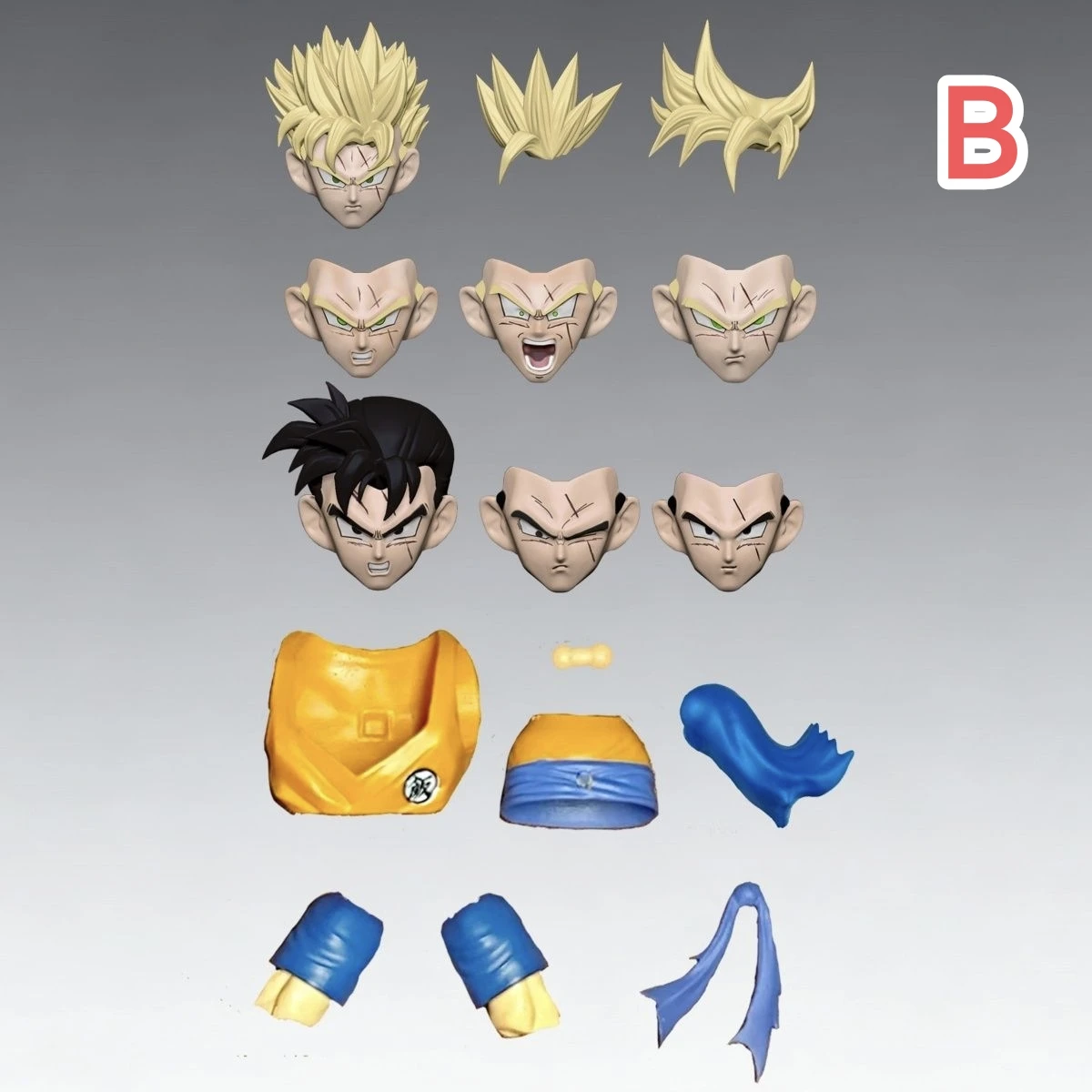 IN STOCK Nan&T Future Son Gohan 3.0 Accessory Pack Dragon Ball Applicable To 1/12 The Games Beging Goku Models Toys Collect Kit view 6