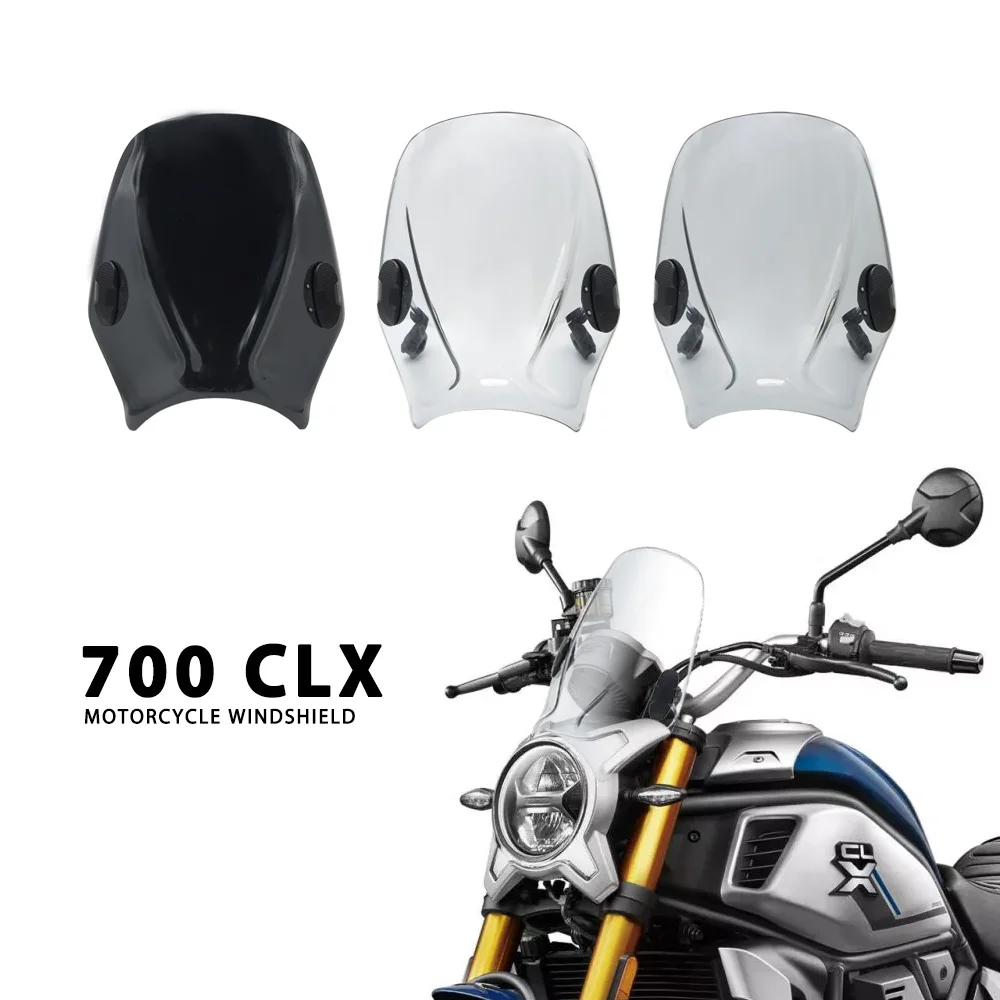 ABS Motorcycle Windscreen Windshield Covers Screen Motorbikes Deflector For 700 CLX 700CLX 700CL-X CLX700