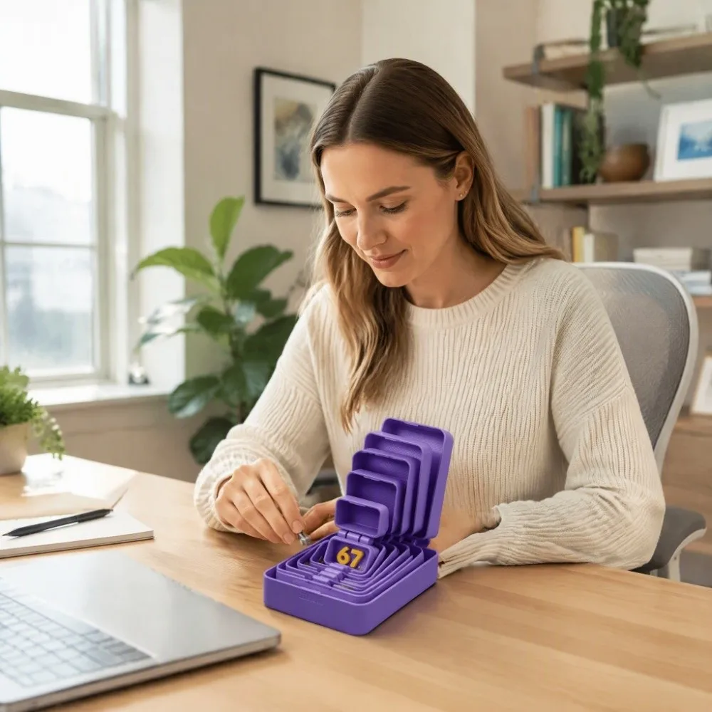 67 3D Printed Jewelry Storage Box Matryoshka Quirky Hidden Safe Box Creative Surprise Gift Multifunctional Jewelry Storage