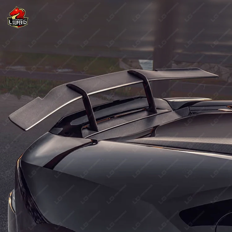 Auto Spoiler N Stil für Lamborghini LP610 EVO Modifizierter Heckflügel Spoiler N Carbon Faser Material Spoiler