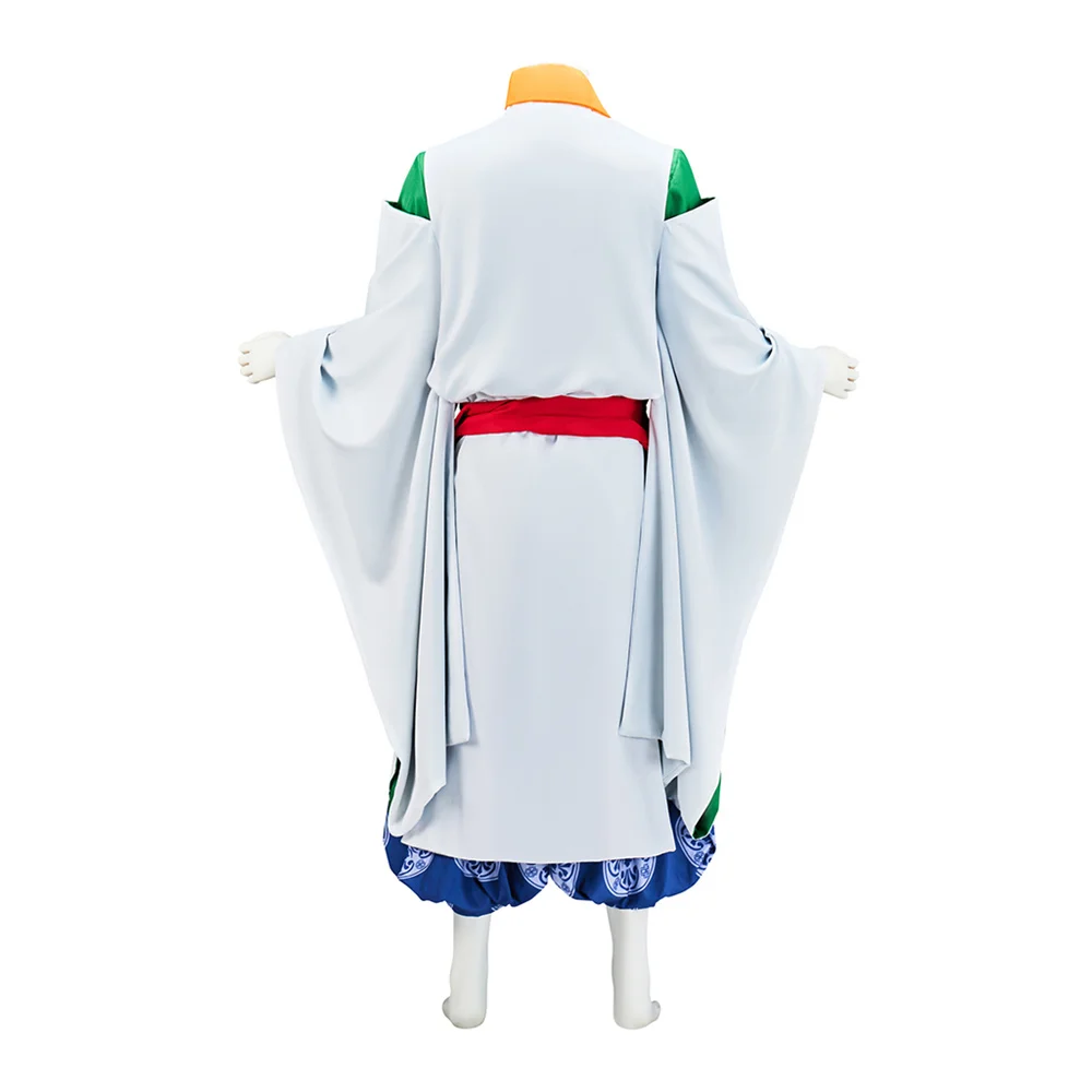 أزياء أنيمي الساموراي يوريشيجي سوا التأثيرية للرجال مع مجموعة قبعات ملابس حفلات الهالوين