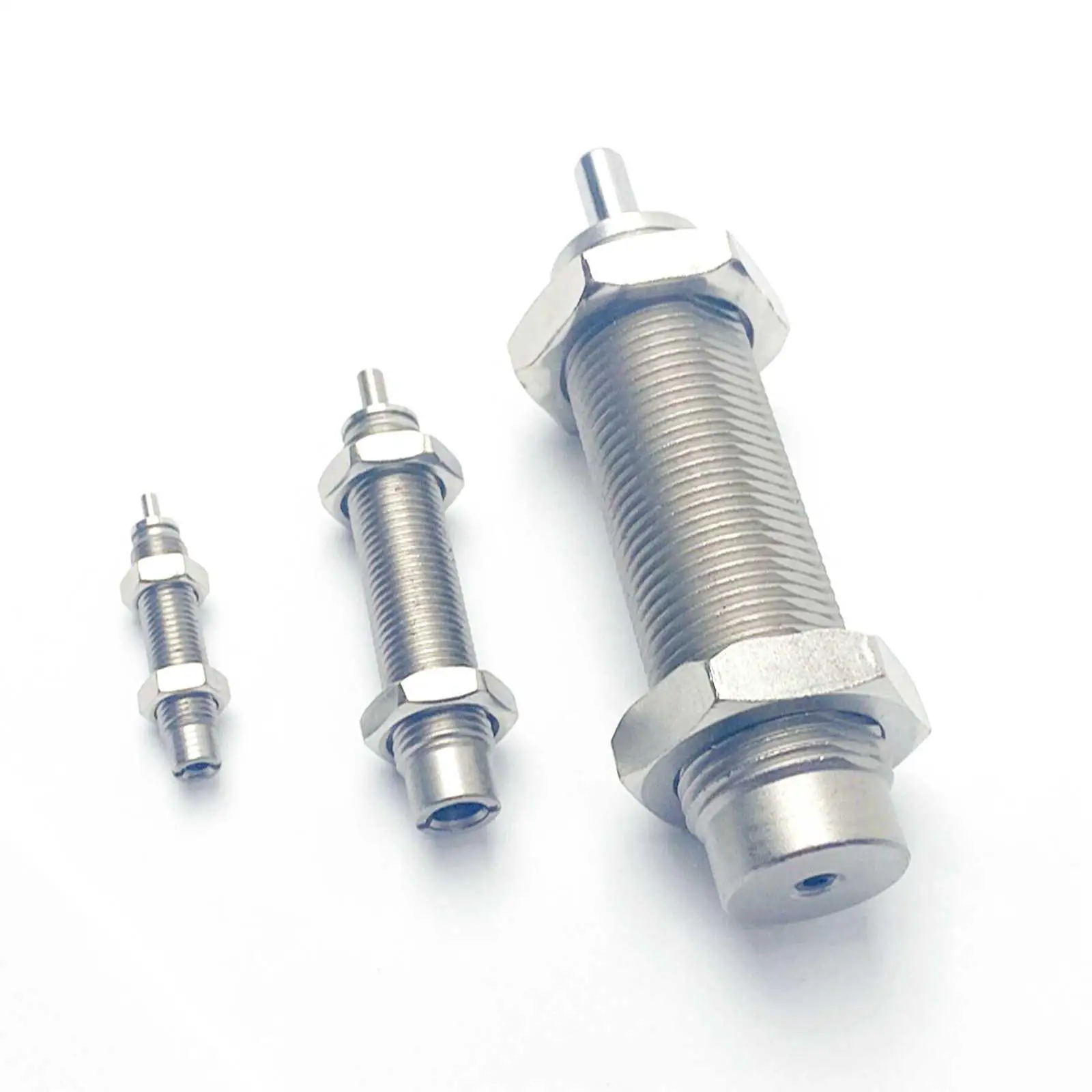 RB0604 RB0805 RB0806 RB1007 RB1411 RB1412 RB2015 Bore 6-20mm Stoke 4-15mm Pneumatic Oil Pressure Buffer Shock Absorber