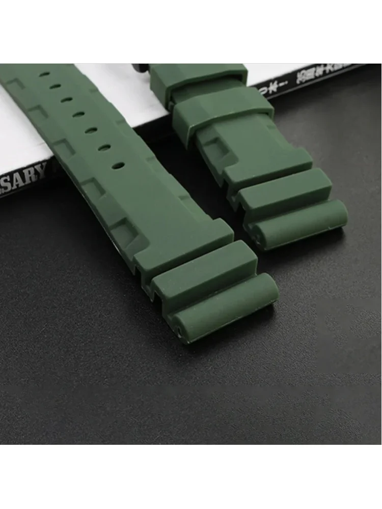 Silikonarmband für Panerai 24mm 26mm 20mm 22mm PAM441 PAM111 359 Universelles Armband für Herren und Damen Gummi-Sportuhrenband 2026