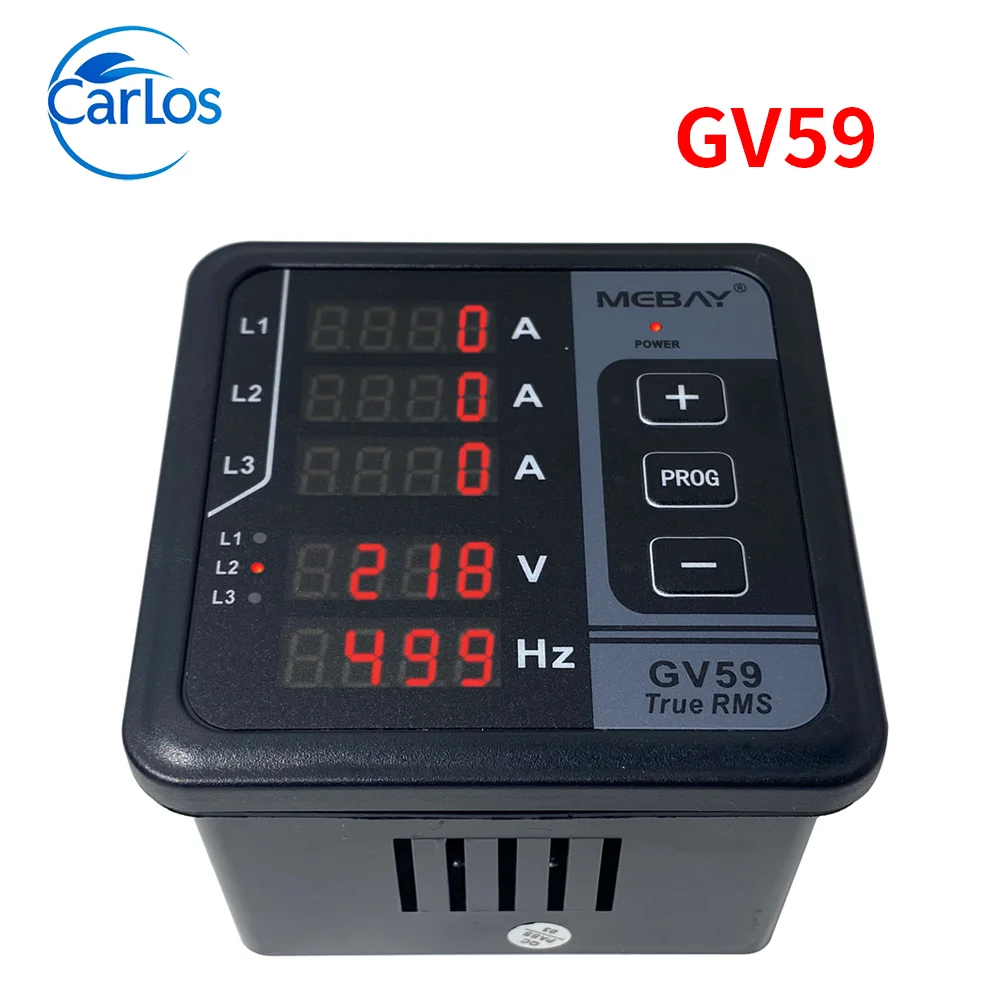 New Updated GV58VS GV59 Digital Multifunctional Engine Meter with Protection Function - Digital Multimeter for Engine Monitoring