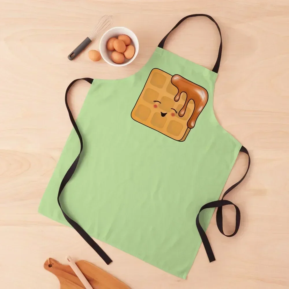

did someone say "waffle" Apron Home And Kitchen Women Kitchen For Woman Manicurists Apron